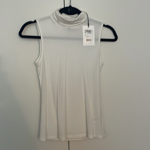 NWT Theory Sleeveless Turtleneck Sweater - Picture 5 of 6